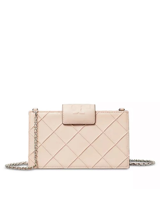 Tory Burch Handbags - New Tory Burch Quilted Mini Fleming Crossbody Soft Pink $420